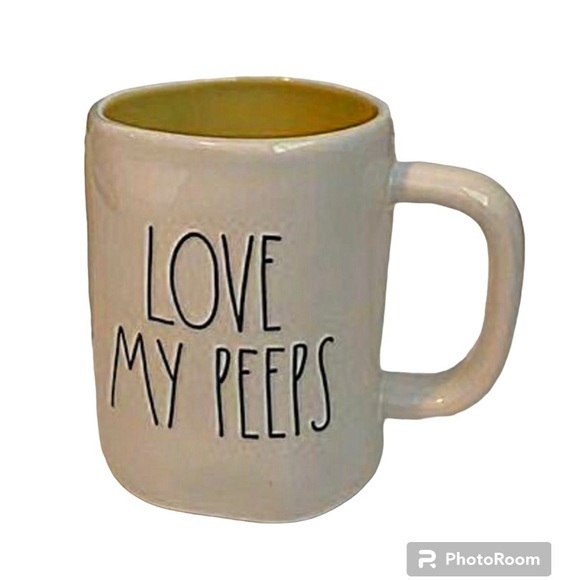 Rae Dunn “Love My Peeps” mug.  Good used‎ condition. Perfect for Easter! - Picture 1 of 4